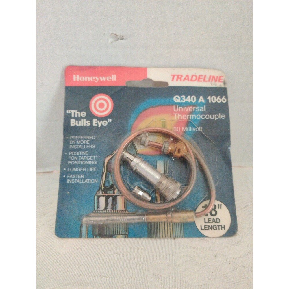 Honeywell Q340a1066Thermocouple, Lp/Ng, 30Mv, 18 Inch Lead